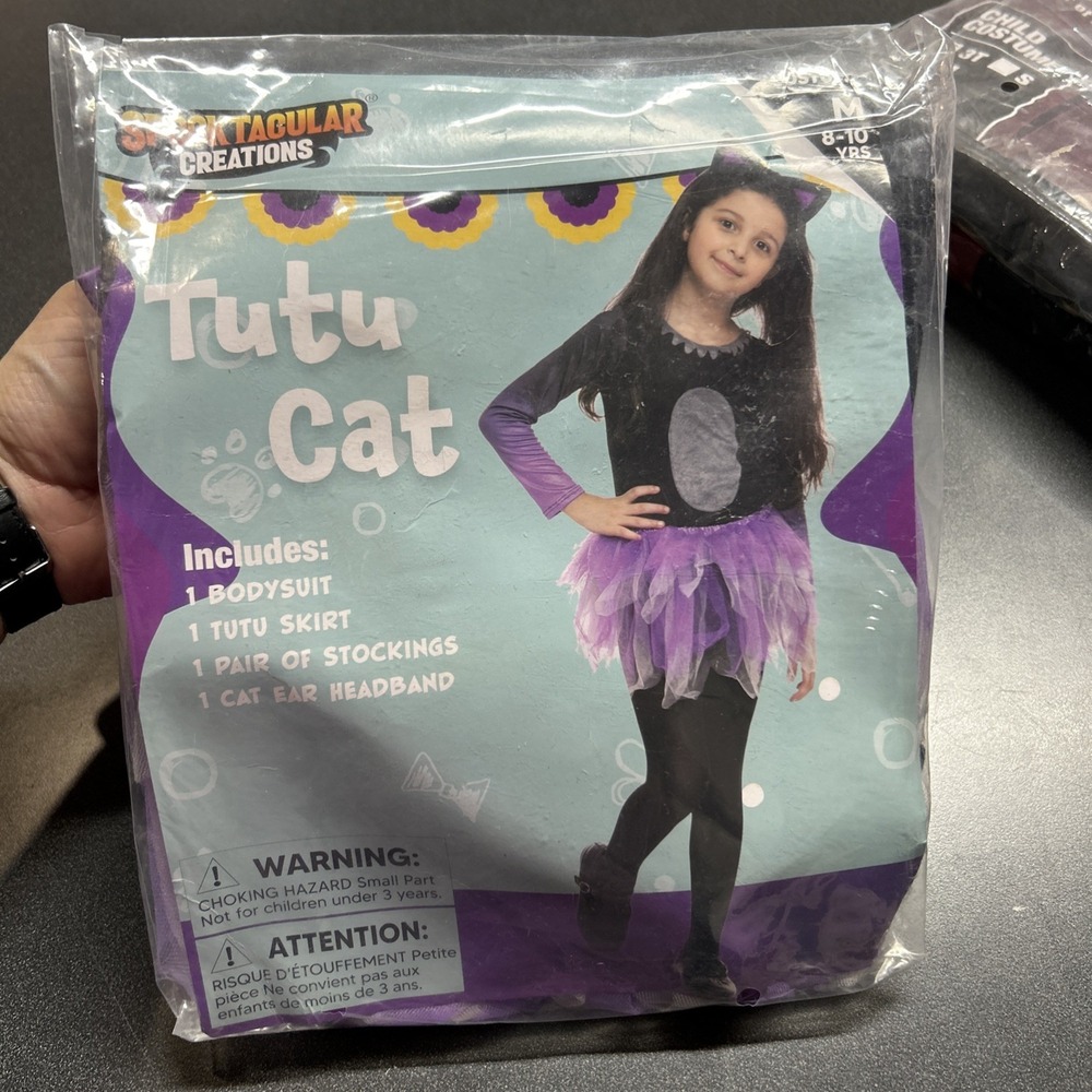 Spooktacular Creations Child Tutu Cat Halloween Costume M 8-10 Years